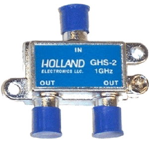 Holland GHS-2 2 Way Passive Splitter