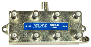 Holland GHS-8 8 Way Passive Splitter
